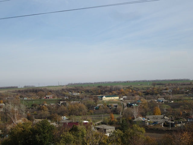 Вид на село Славгородское в наши дни